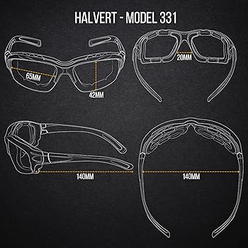 WYND Blocker Motorcycle Riding Glasses Extreme Sports Wrap